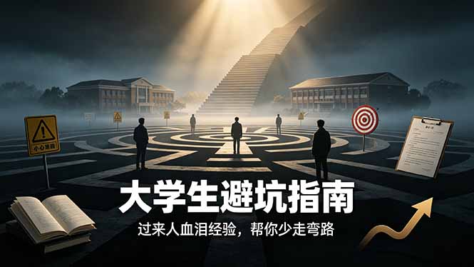 付费文章：大学生避坑指南 ，过来人血泪经验，帮你少走弯路-独家科技资源网