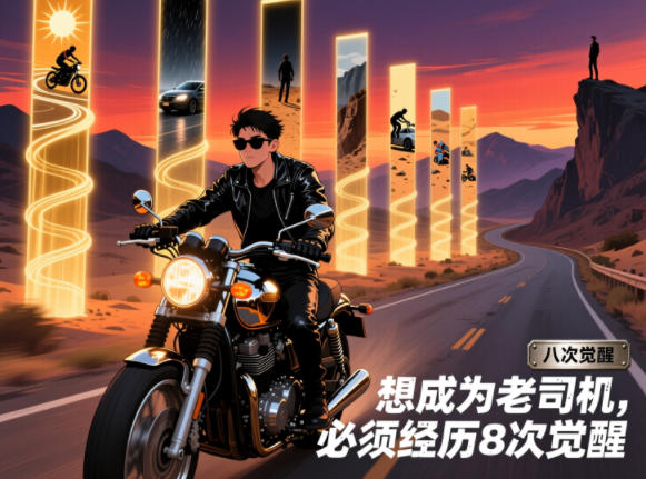 付费文章：想成为老司机，必须经历8次觉醒-独家科技资源网