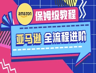 亚马逊保姆级全流程实操教程-跨境电商教程-独家科技资源网