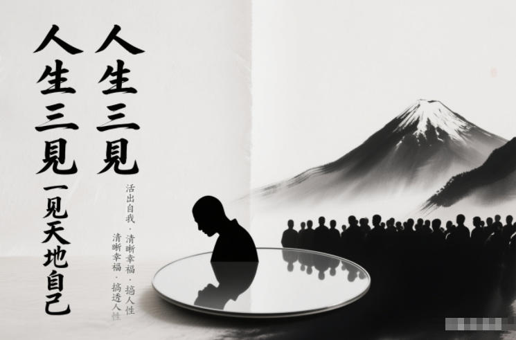 人生三见一见天地见众生见自己，活出自我拥有清晰幸福人生，搞透人性-独家科技资源网