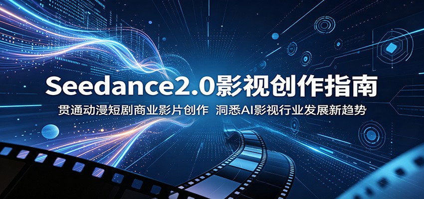 Seedance2.0影视创作指南：贯通动漫短剧商业影片创作，洞悉AI影视行业发展新趋势-独家科技资源网