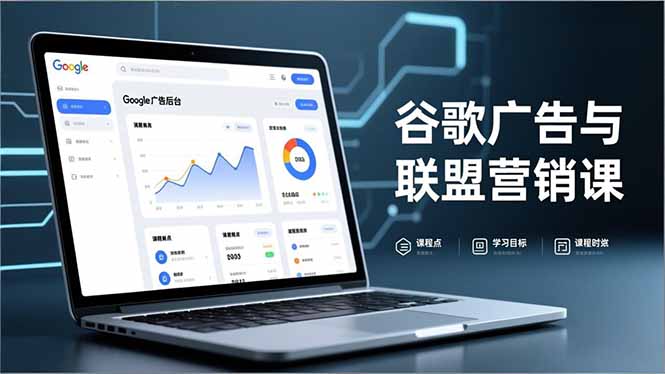 谷歌广告与联盟营销课，防关联注册、退款指南、流量追踪，全链路实战，月收益达5000美元+-独家科技资源网