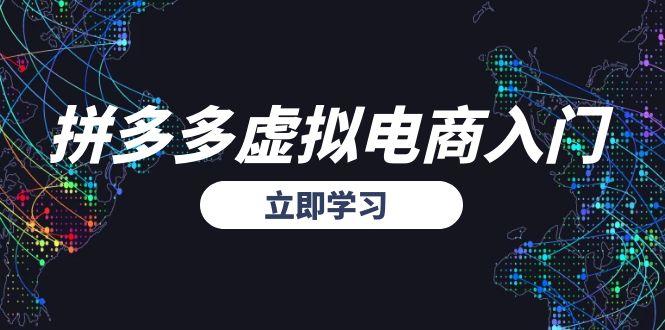 拼多多虚拟电商入门，精准选品方法论，无货源模式起盘技巧-独家科技资源网