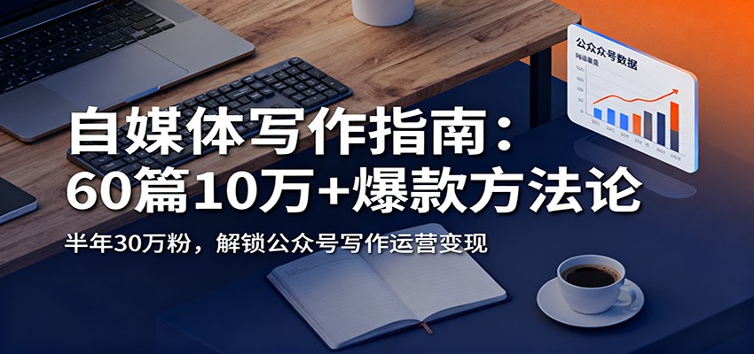 自媒体写作指南:60篇10万+爆款方法论,半年30万粉,解锁公众号写作运营变现-独家科技资源网