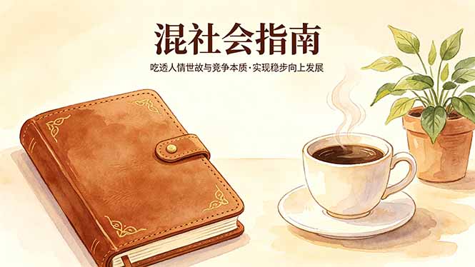 付费文章：混社会指南，吃透人情世故与竞争本质，实现稳步向上发展-独家科技资源网