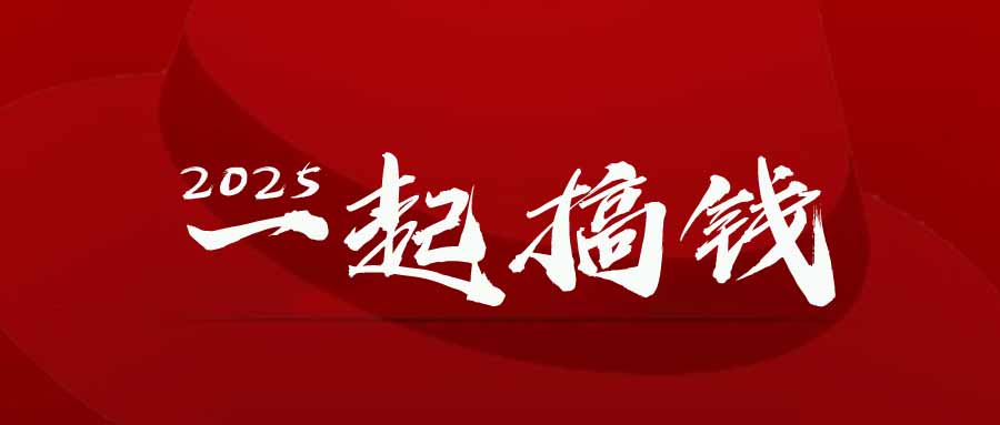 2025年，请“不择手段”去搞钱!-独家科技资源网