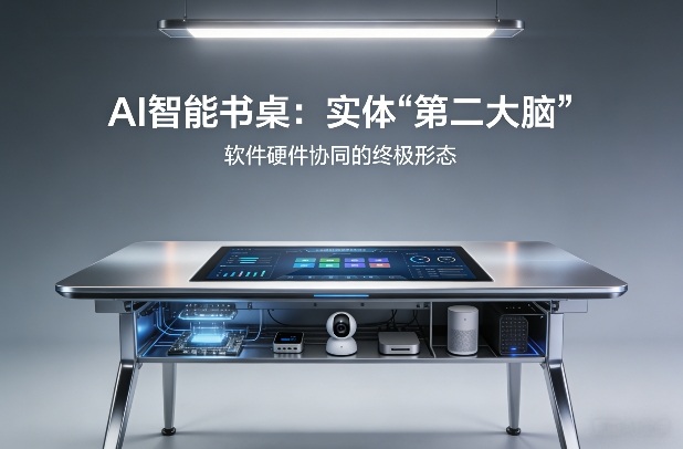 AI智能书桌搭建，构建你的实体“第二大脑”，软件硬件协同的终极形态-独家科技资源网